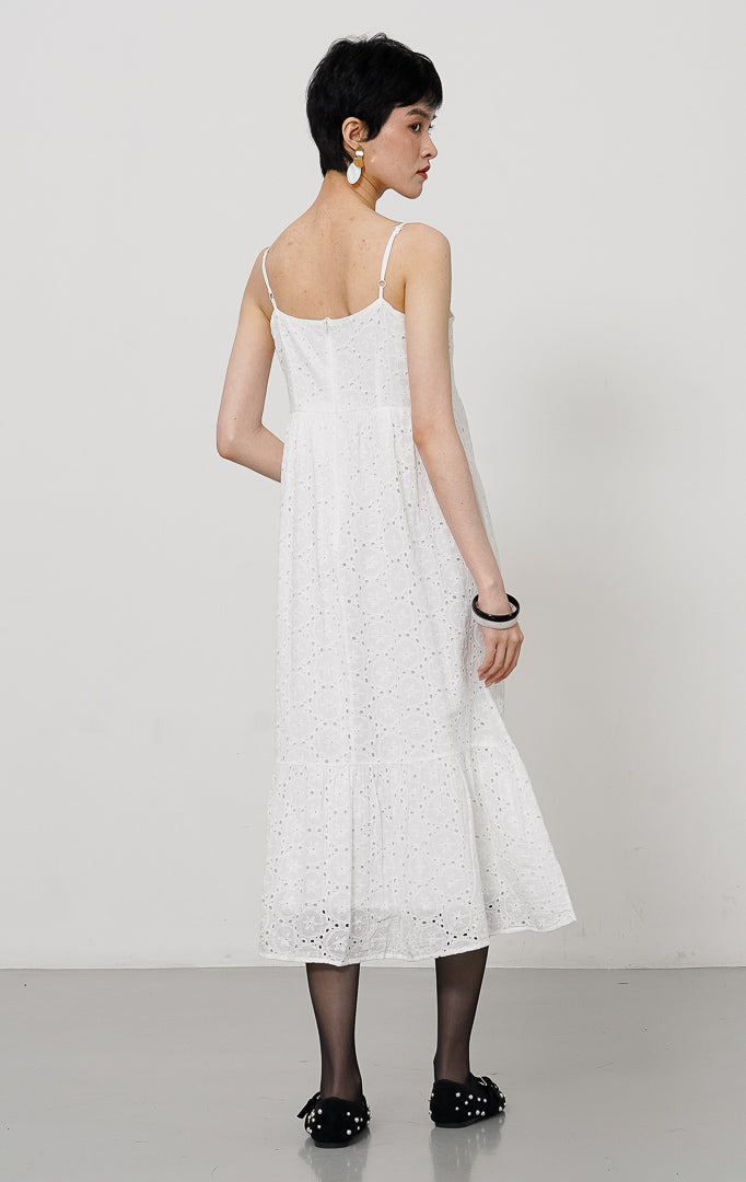 Alyana Dress White