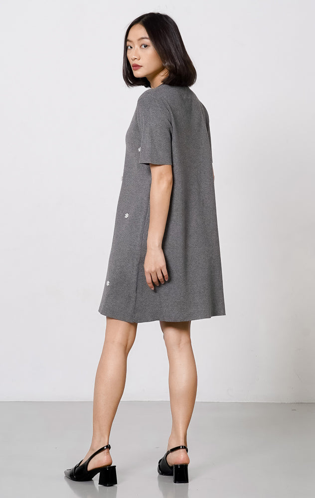 Cammelia Knit Dress Grey