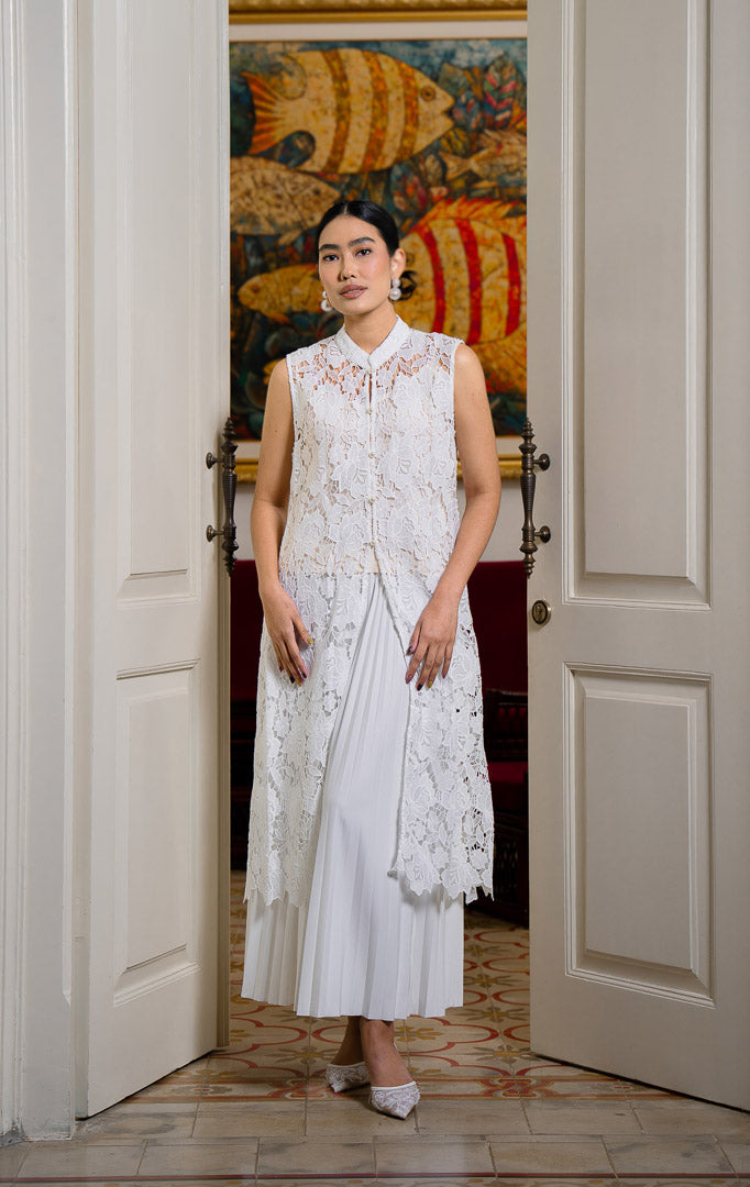 EID Kanira Dress White