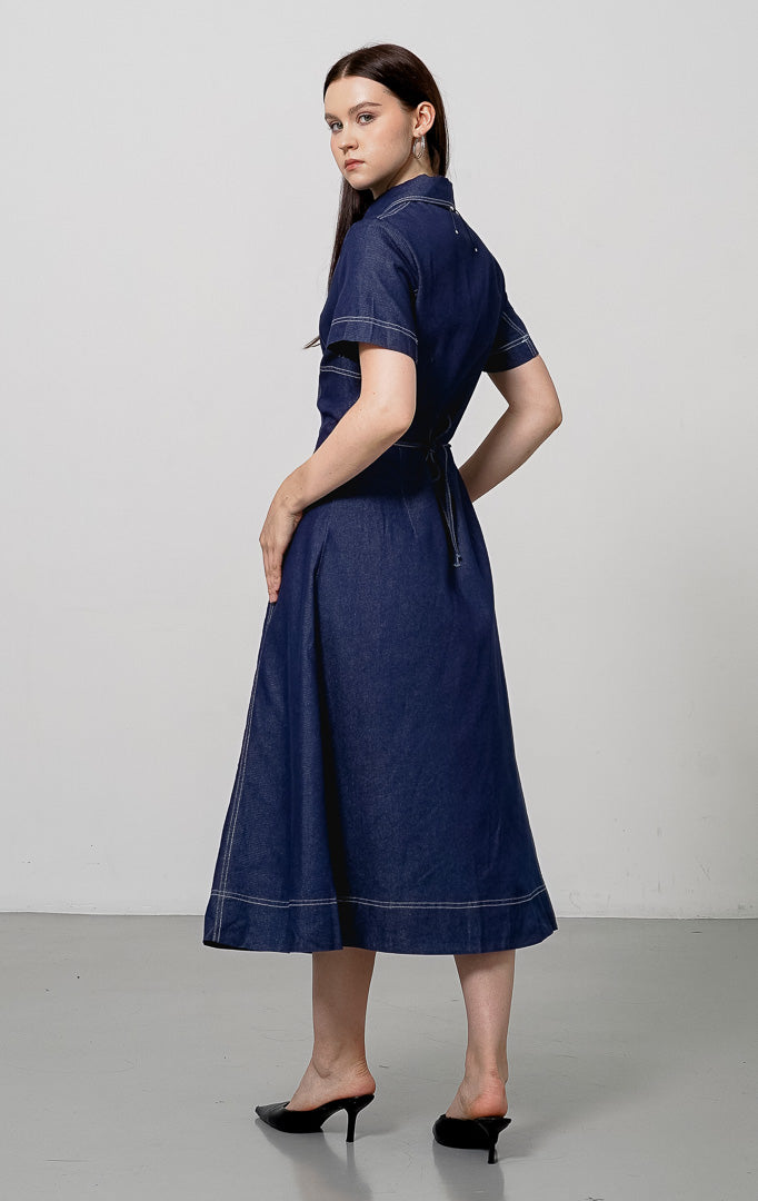 Apollo Dress Denim