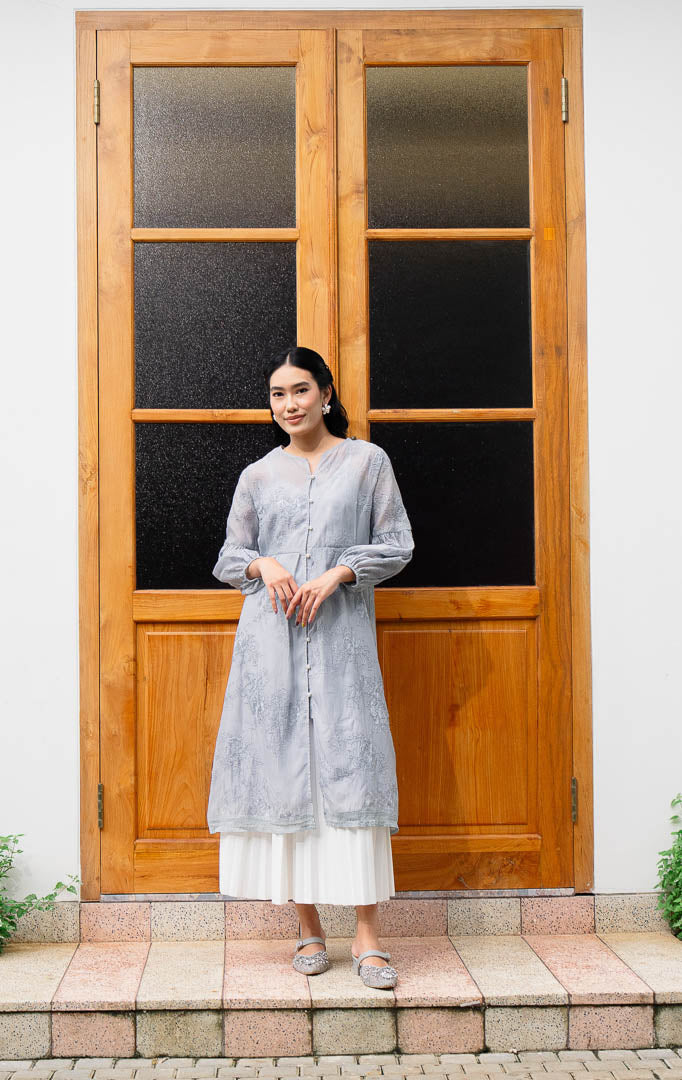 EID Isra Dress Grey