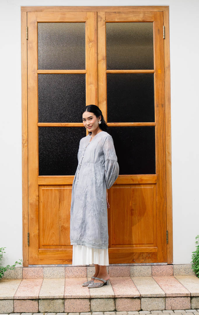 EID Isra Dress Grey