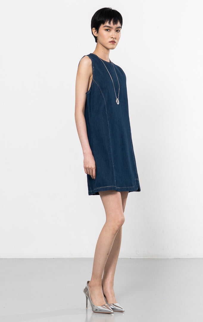 Teresa Dress Denim