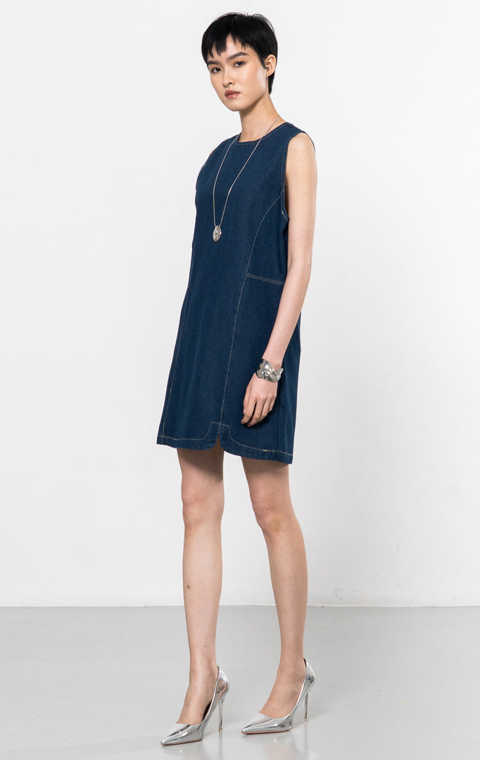 Teresa Dress Denim