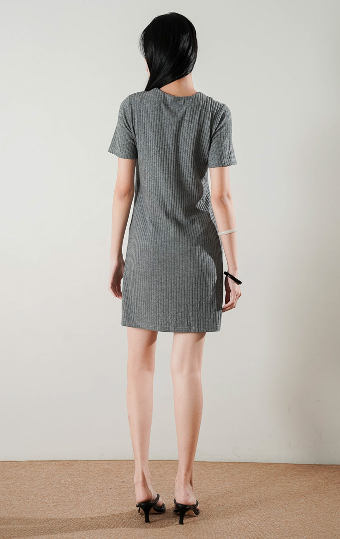 Brooklyn Dress Grey