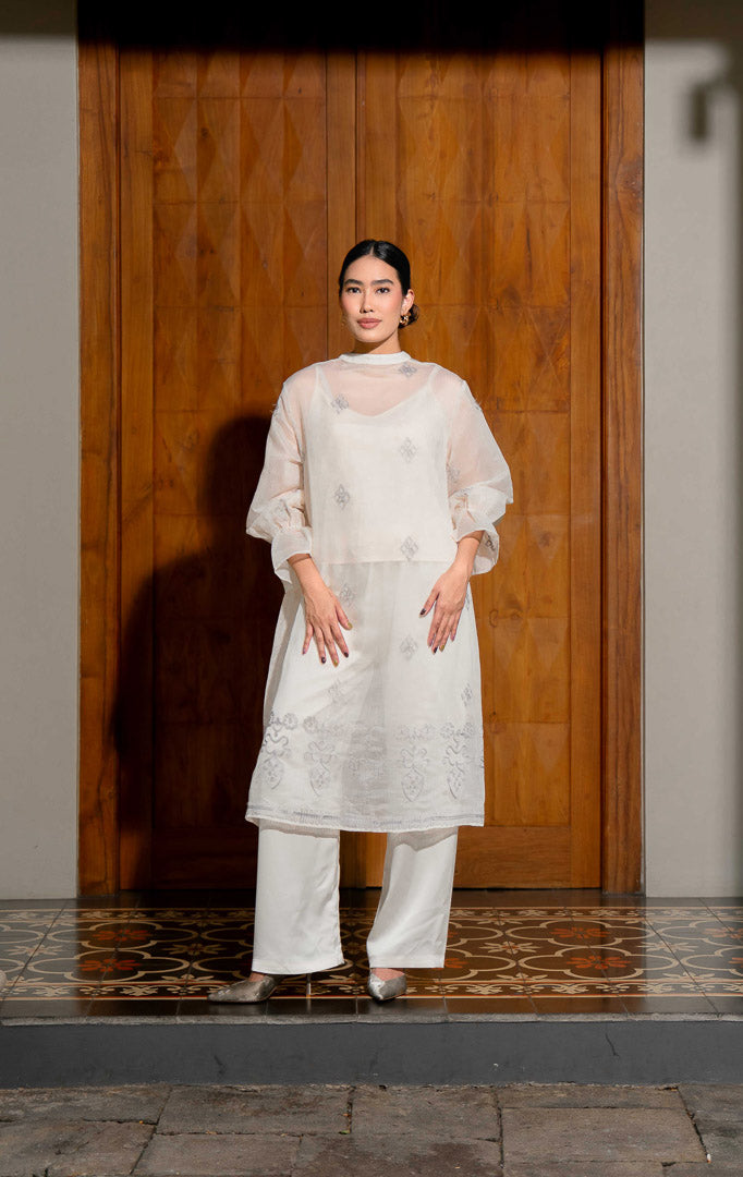 EID Azzahra Dress Ivory