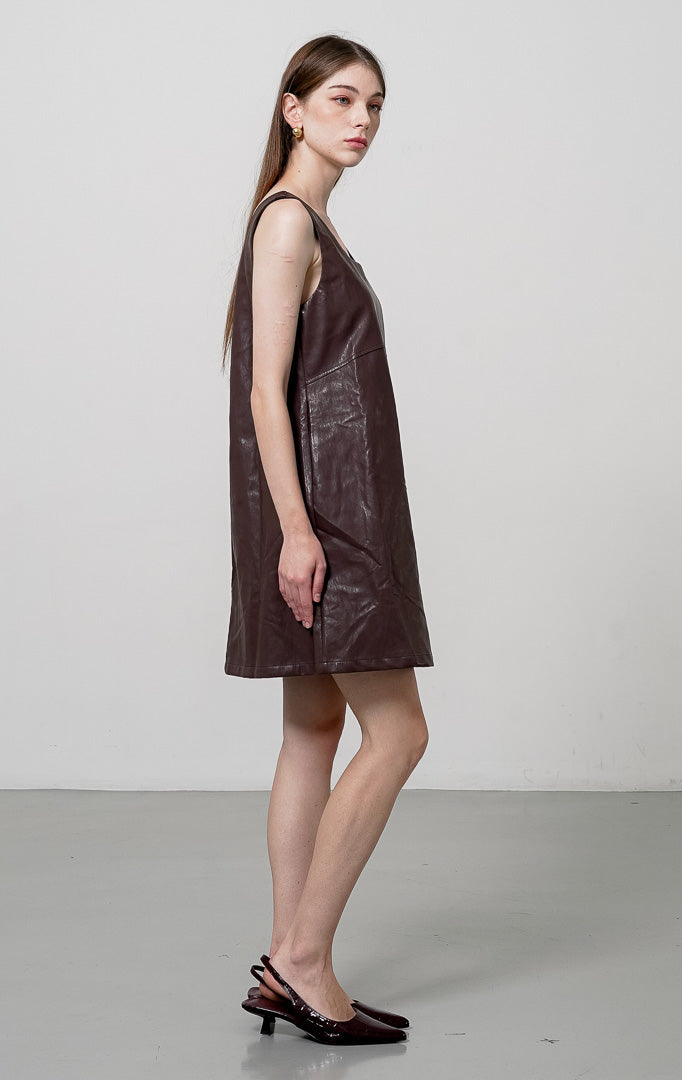 Lupin Dress Brown