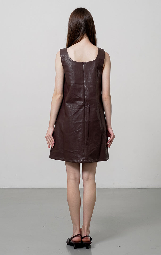 Lupin Dress Brown