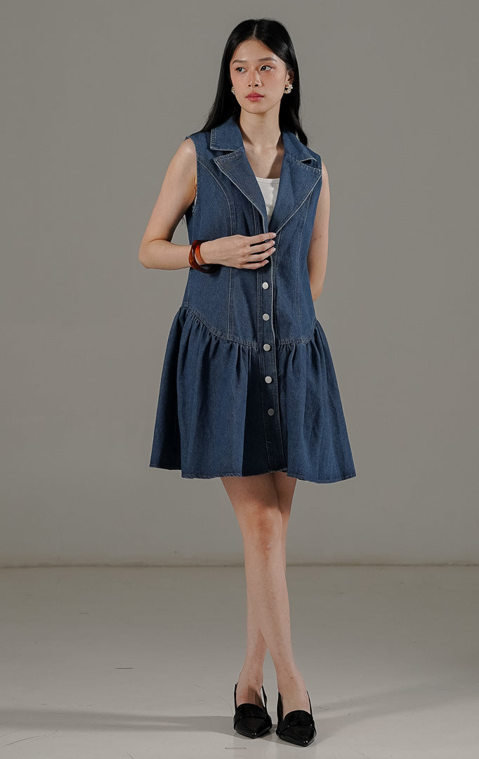 Eliette Dress Denim