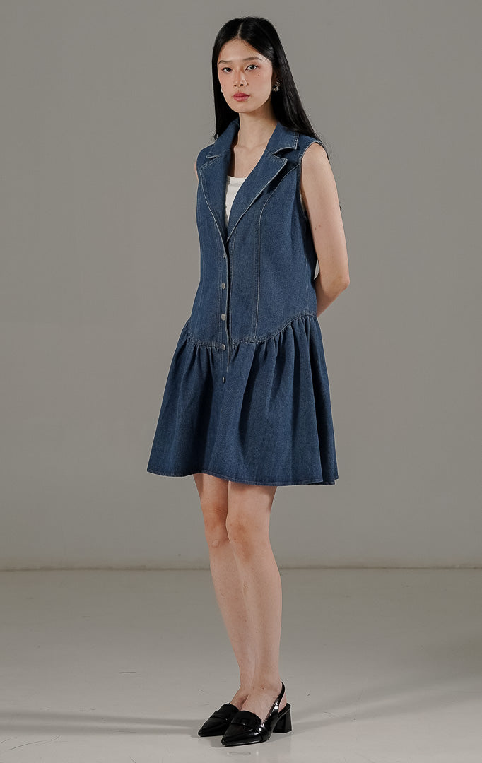 Eliette Dress Denim