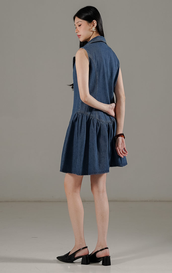 Eliette Dress Denim
