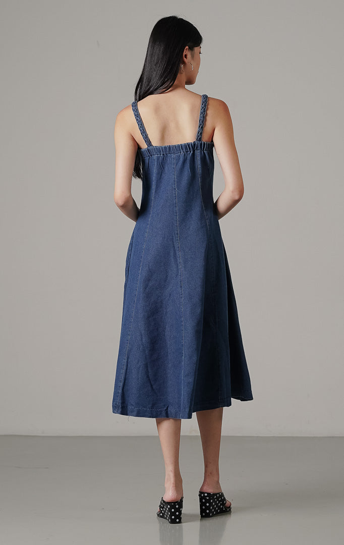 Iriska Dress Indigo