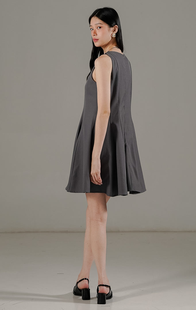 Mielle Dress Dark Grey