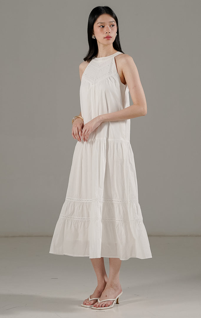 Lizka Dress White