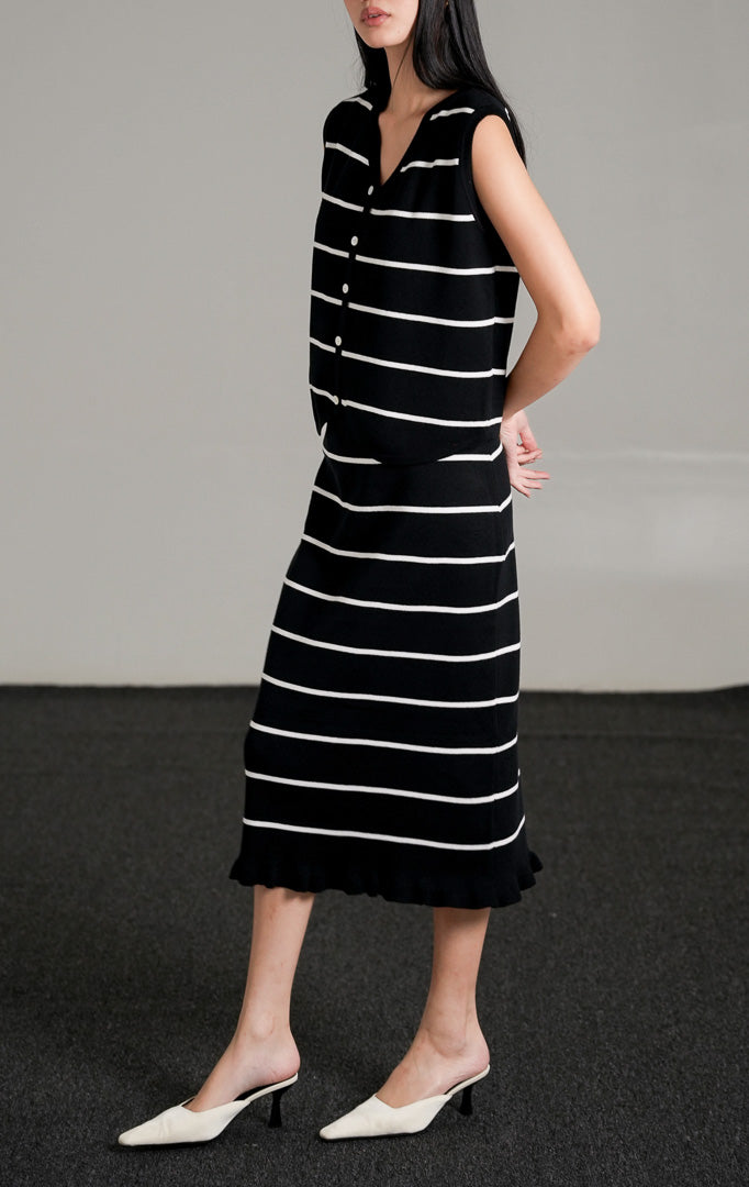 Katie Knit Set Black