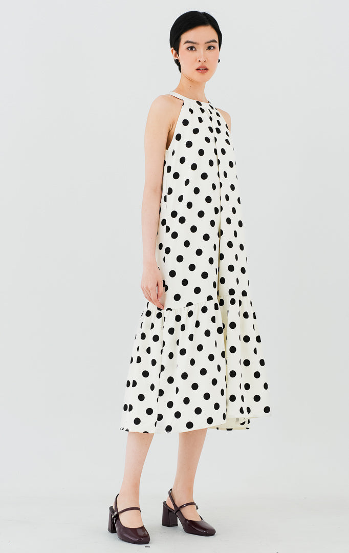 Domino Dress Ivory