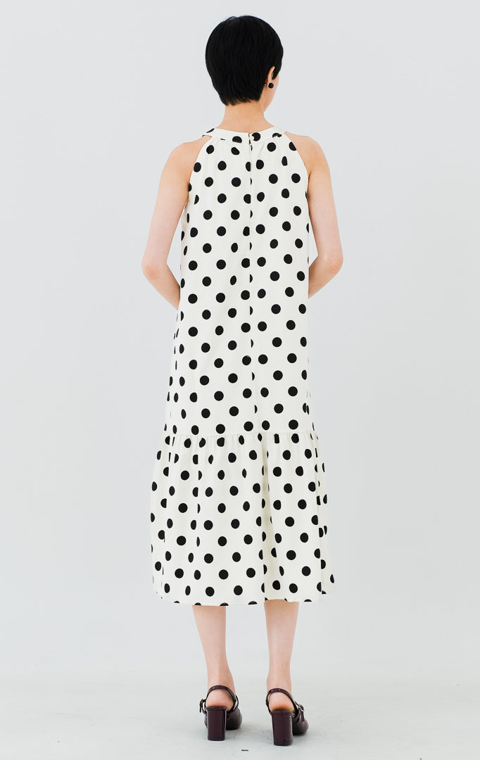 Domino Dress Ivory