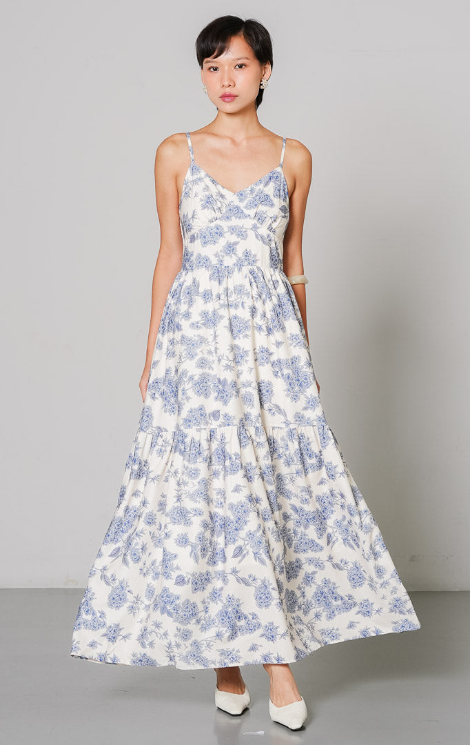 Agariste Dress Blue