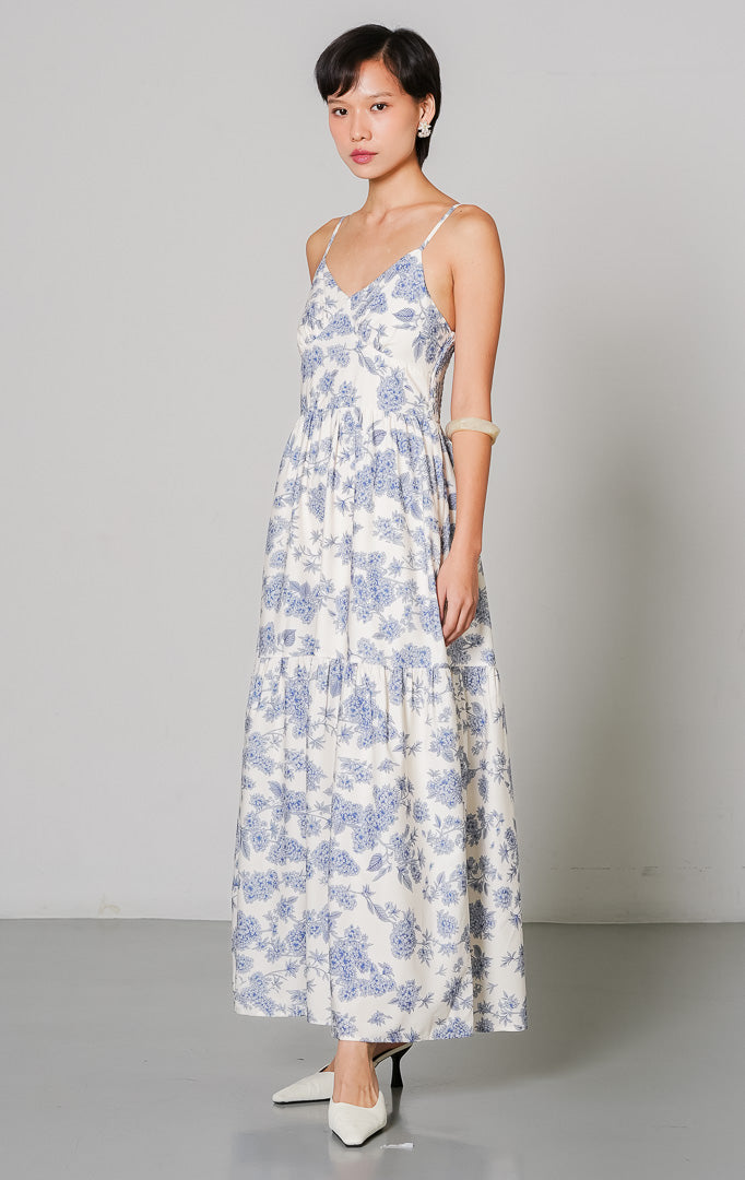 Agariste Dress Blue
