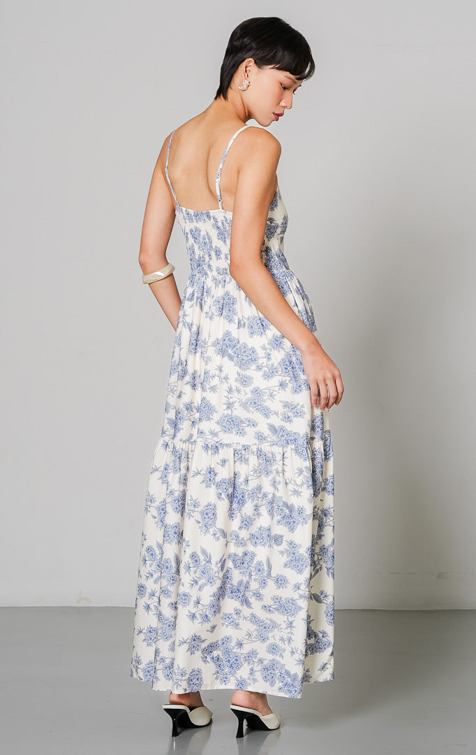 Agariste Dress Blue