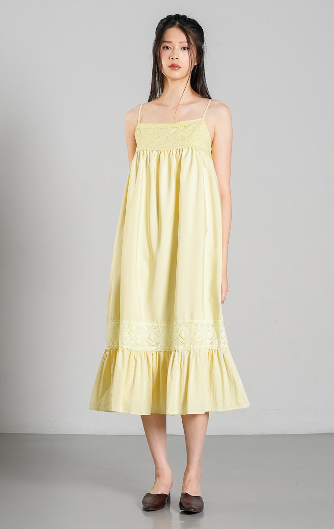 Norah Dress Butter Yellow