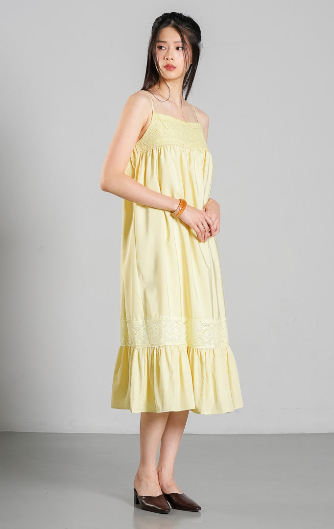 Norah Dress Butter Yellow