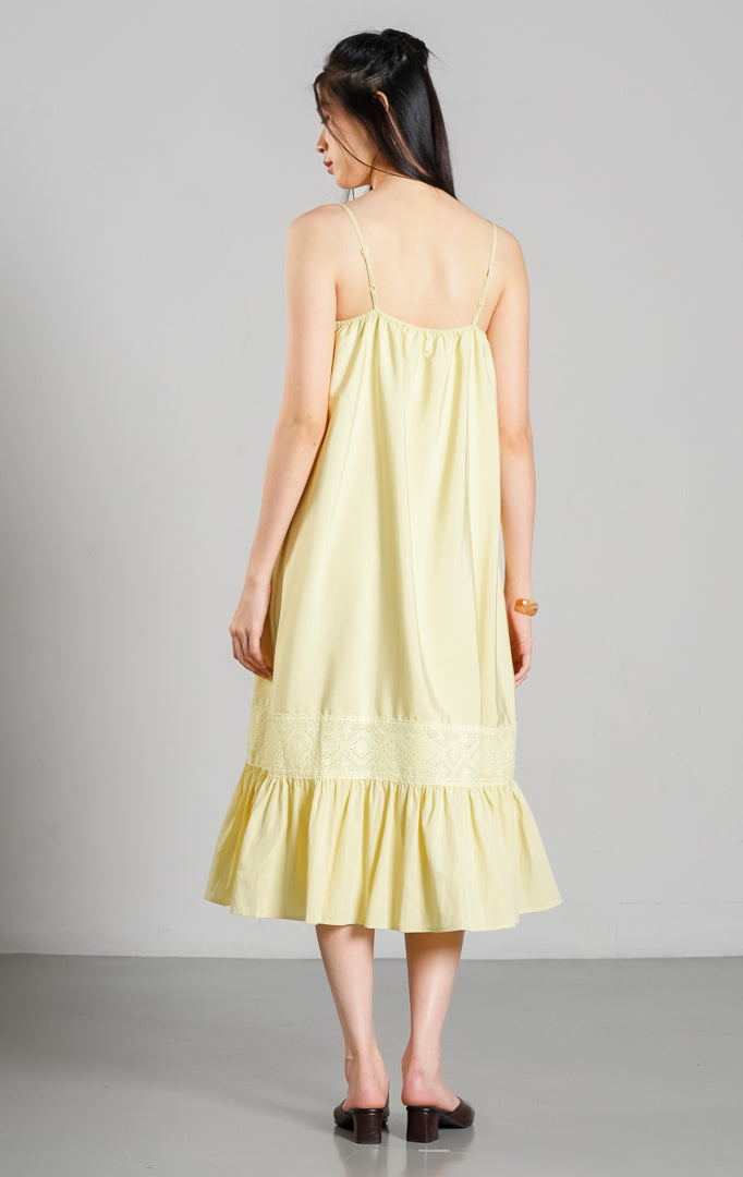 Norah Dress Butter Yellow
