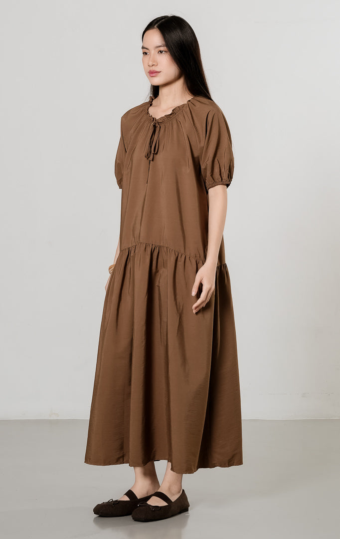 Aliyna Dress Brown