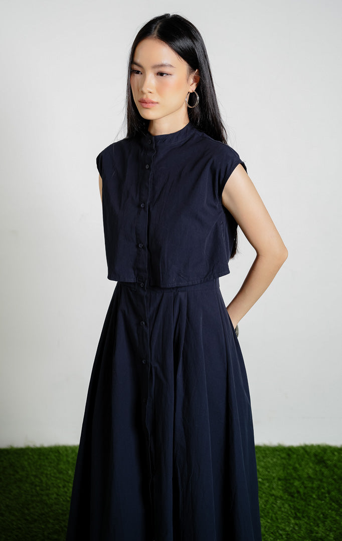 Eleanora Dress Navy