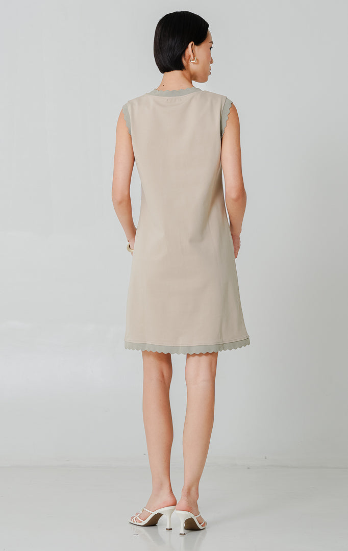 Aileen Dress Khaki