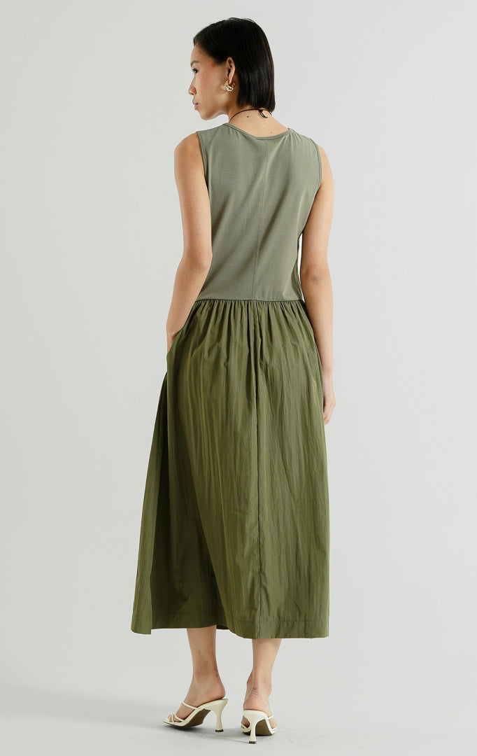 Maevera Dress Olive