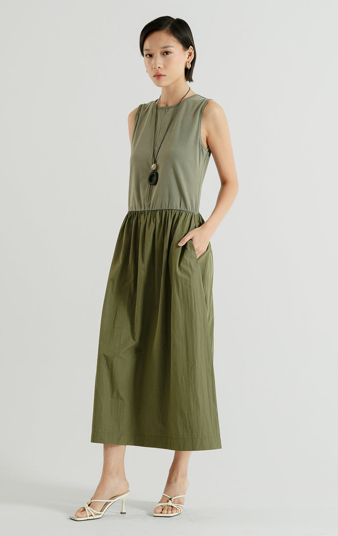 Maevera Dress Olive