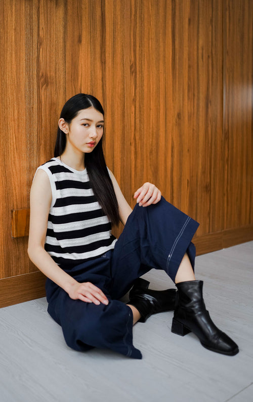 Dream Knit Vest Black