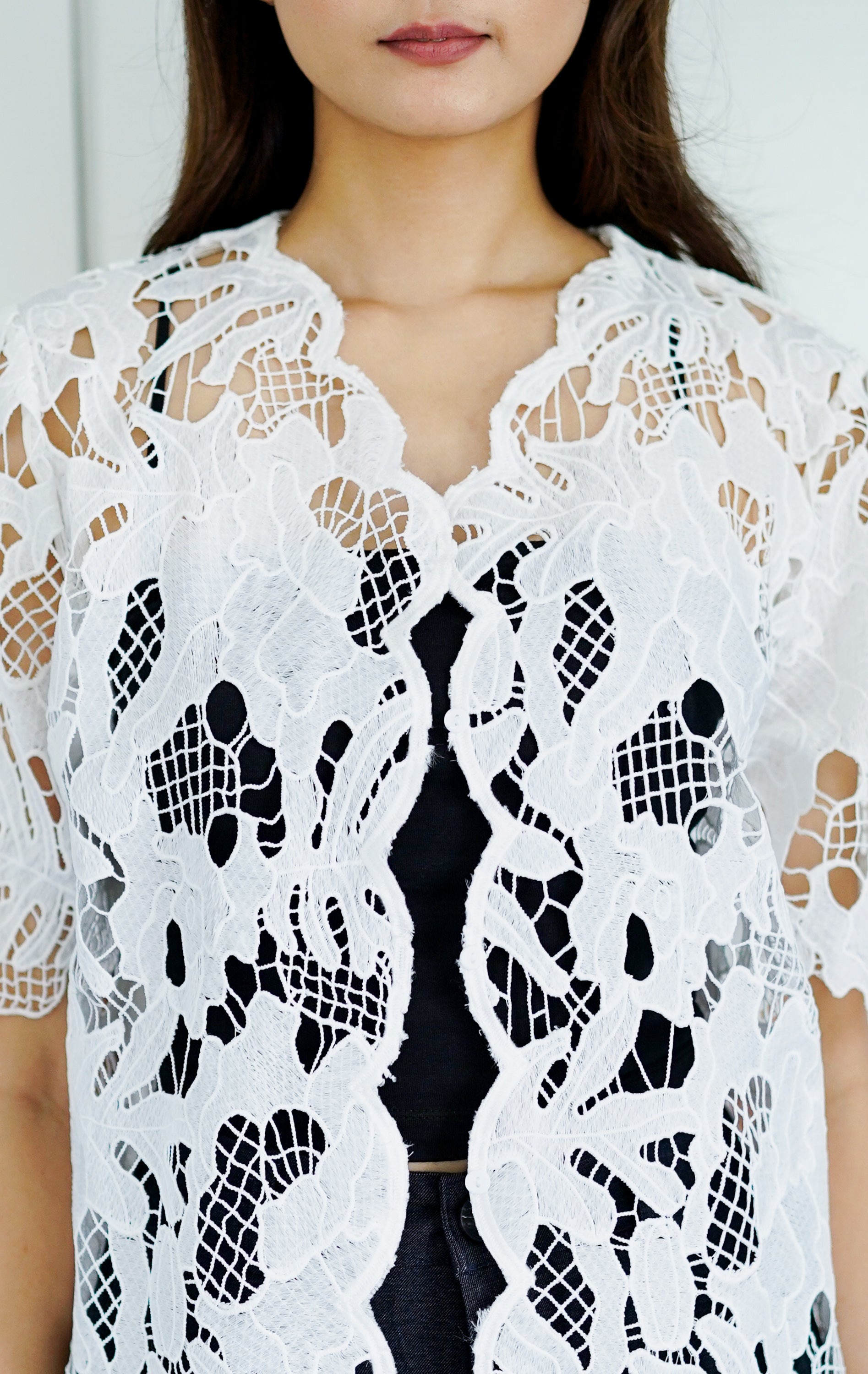 Filya Top Outer White