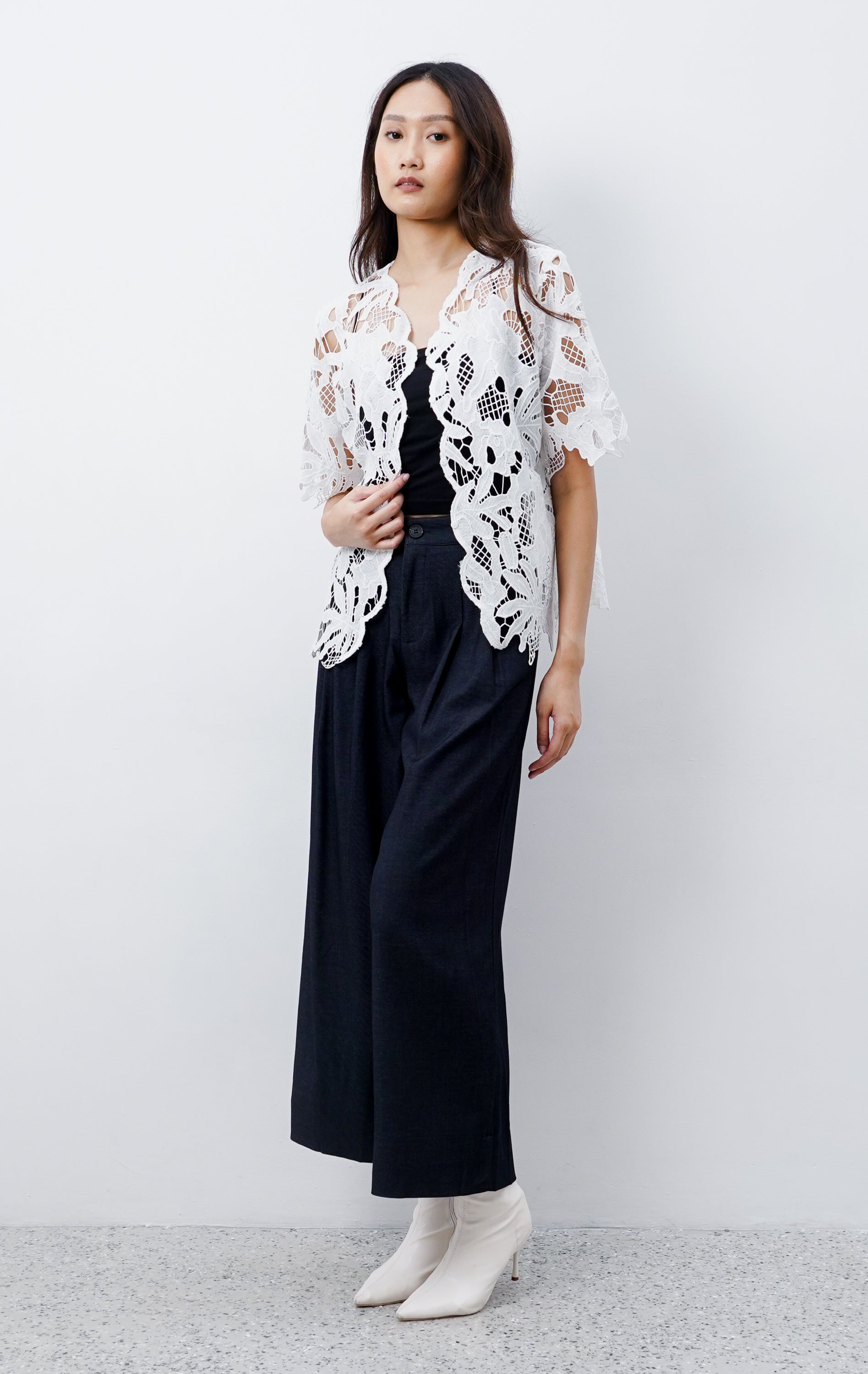 Filya Top Outer White