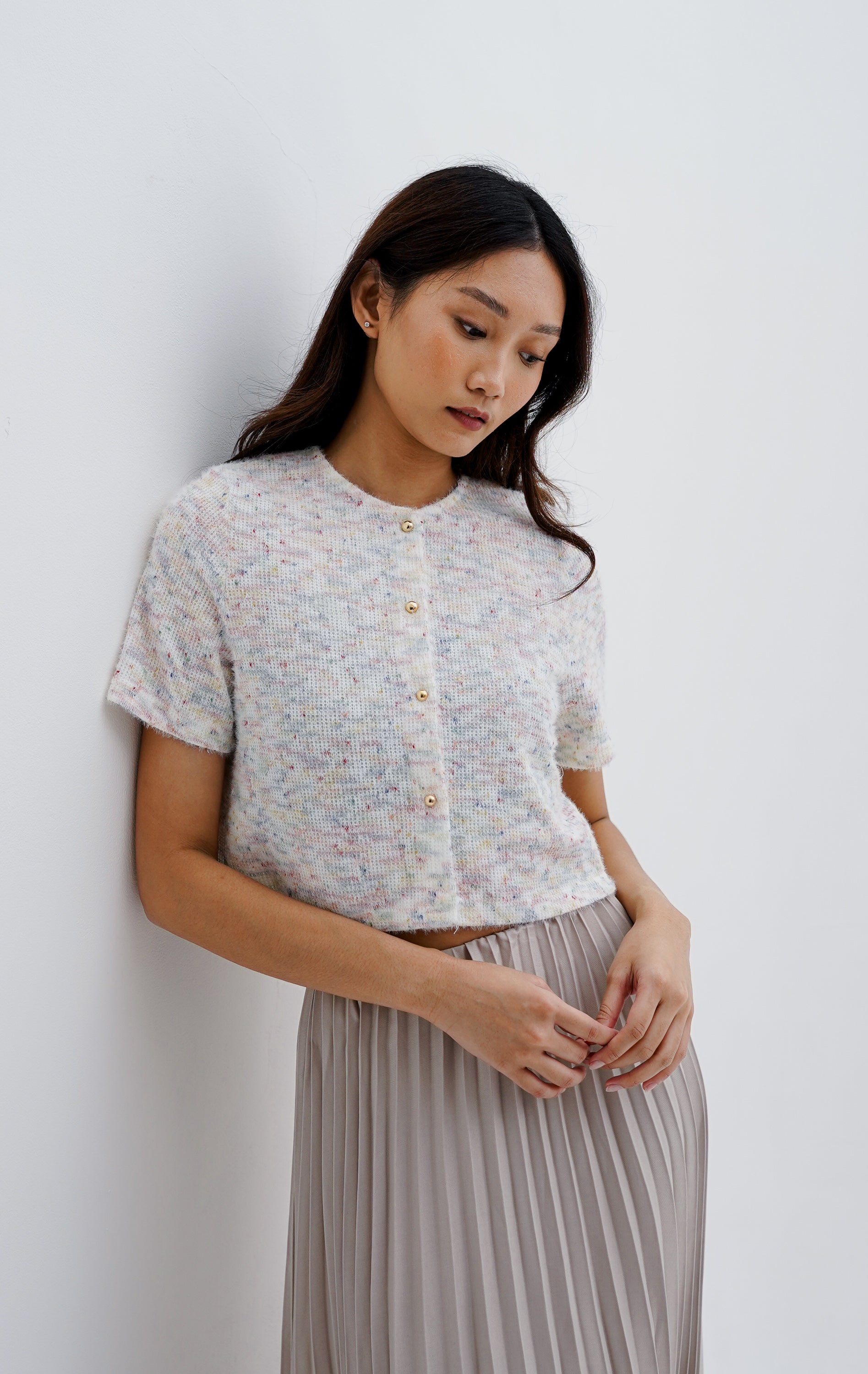 Carren Top White