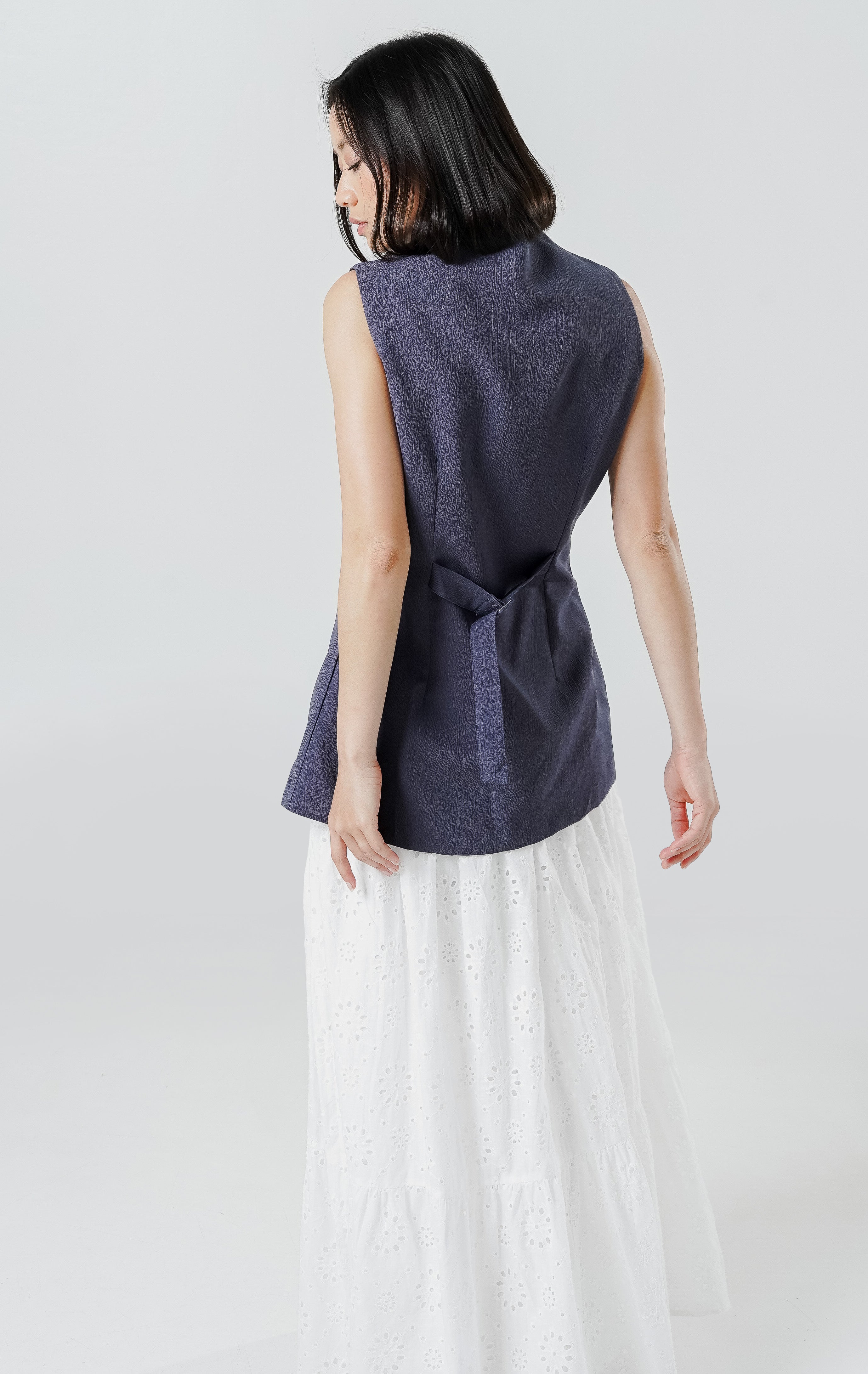 Rowena Top Grey