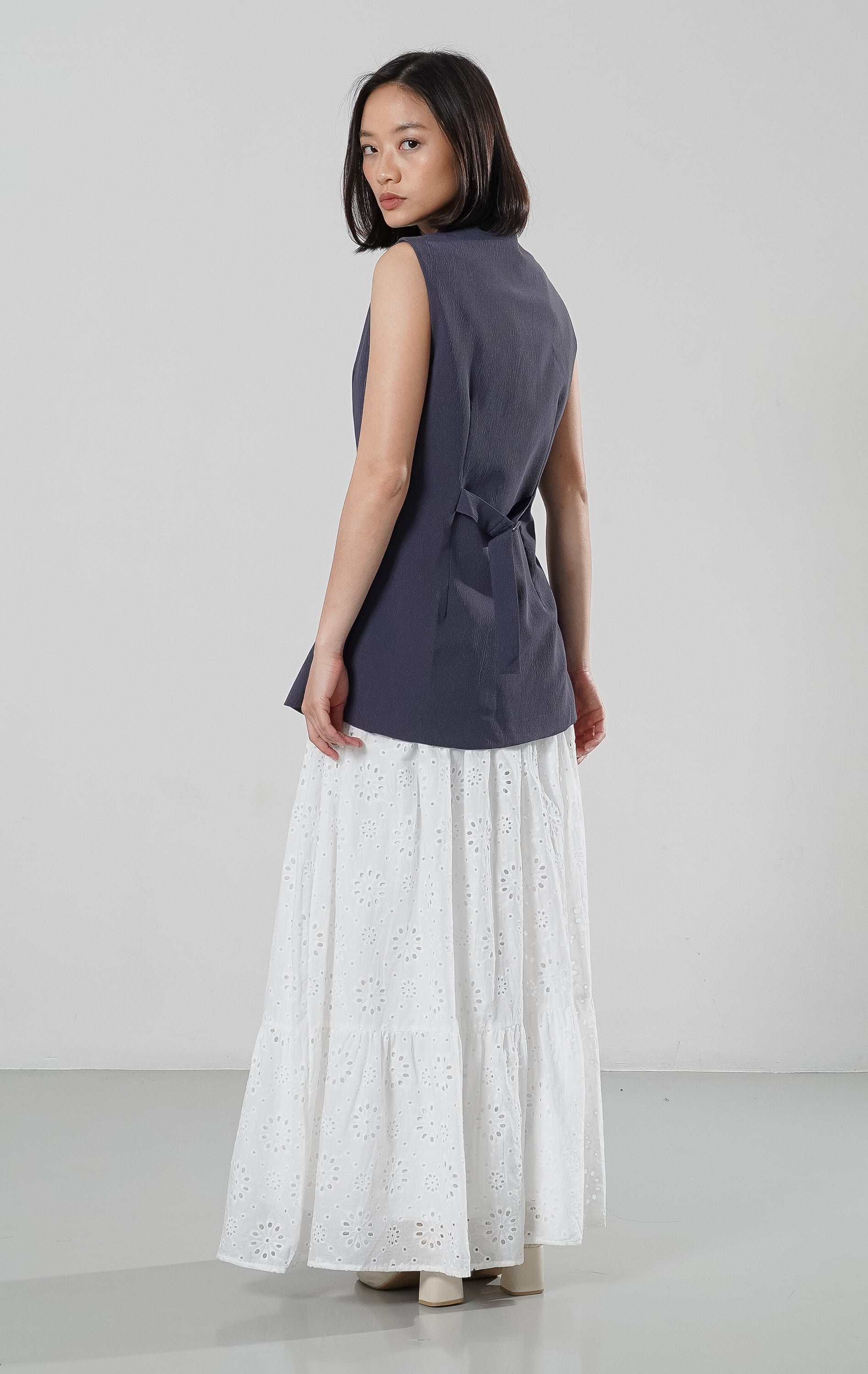 Rowena Top Grey