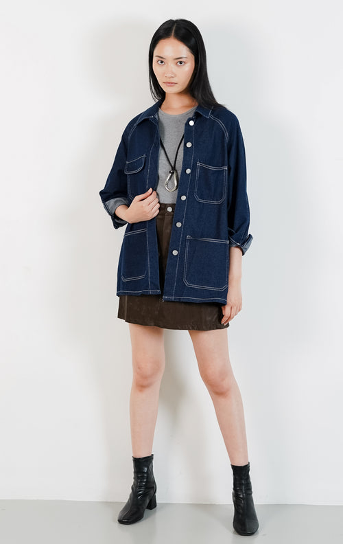 Parsley Outer Dark Denim
