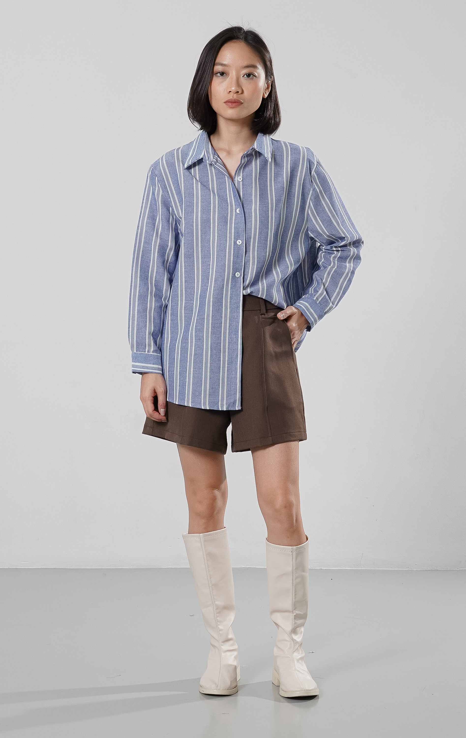 Ericka Top Blue