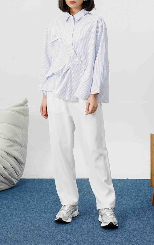 Adora Top Blue Striped