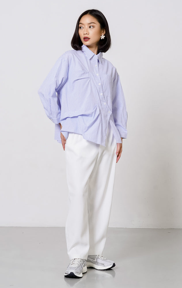 Adora Top Blue Striped