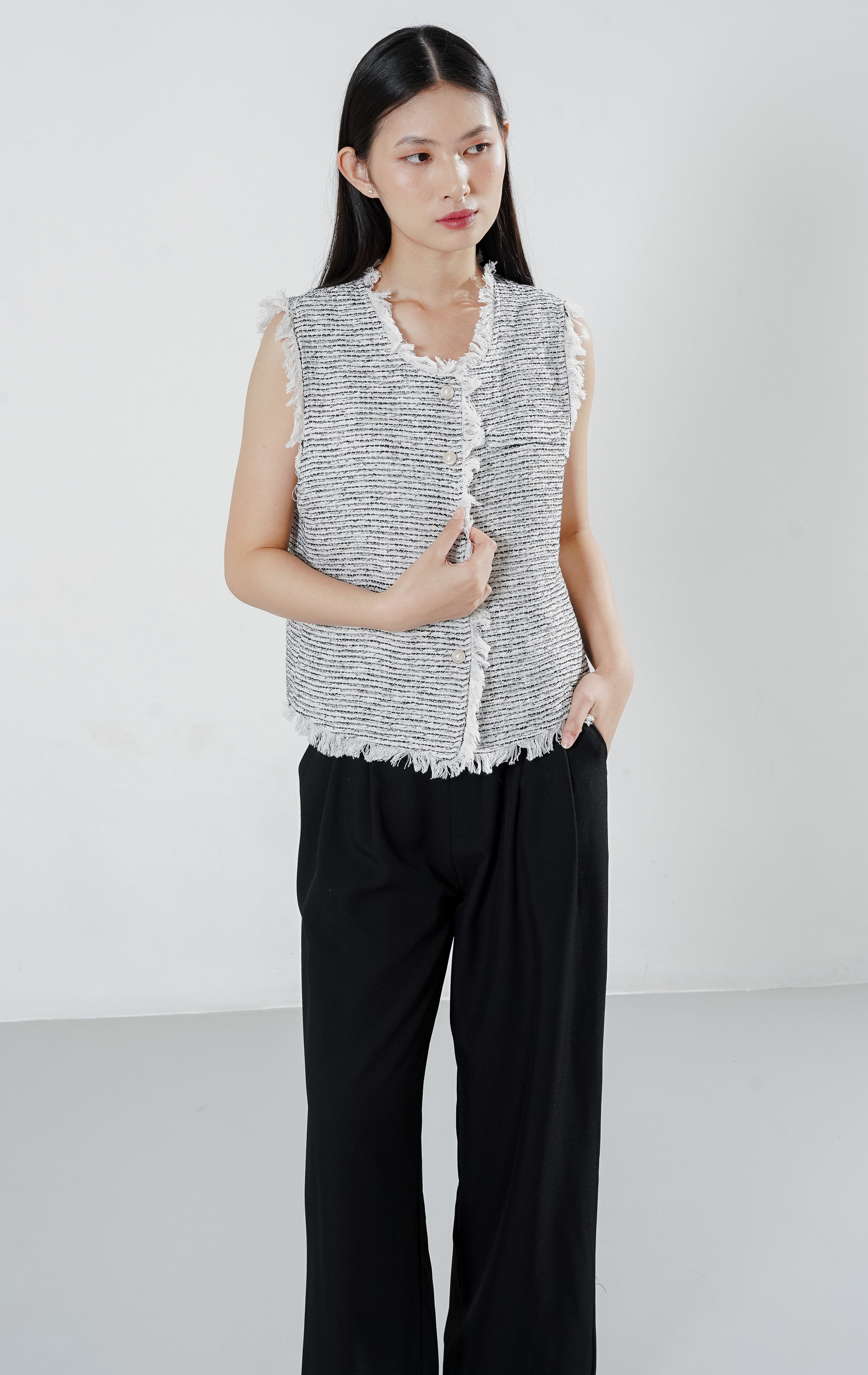 Theressa Top White