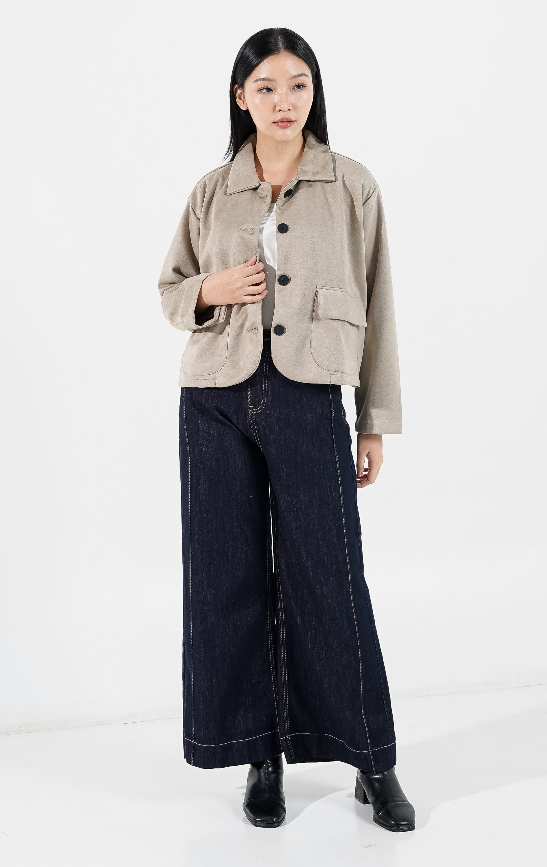 Boston Outer Khaki
