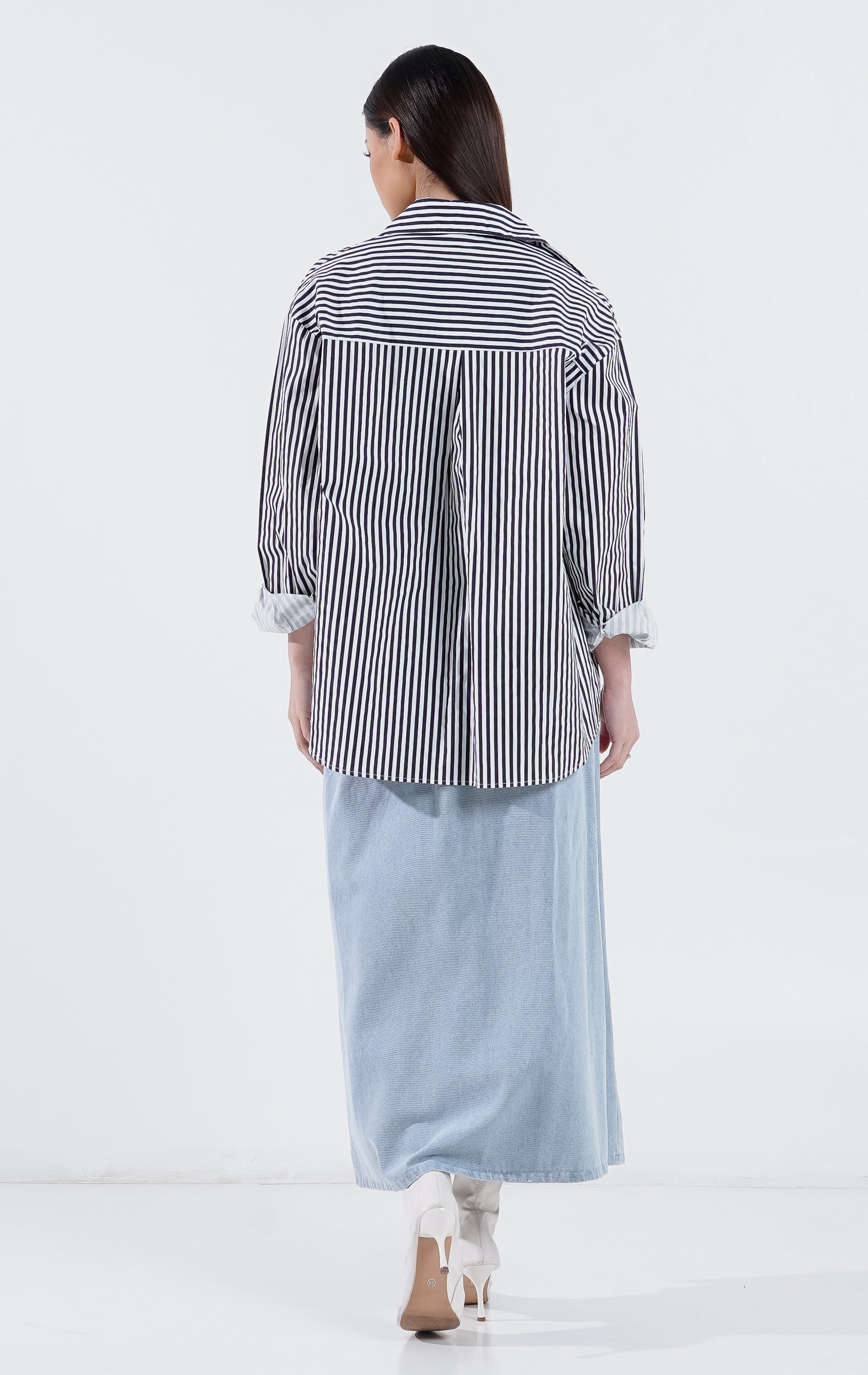Ruyi Top Black Striped