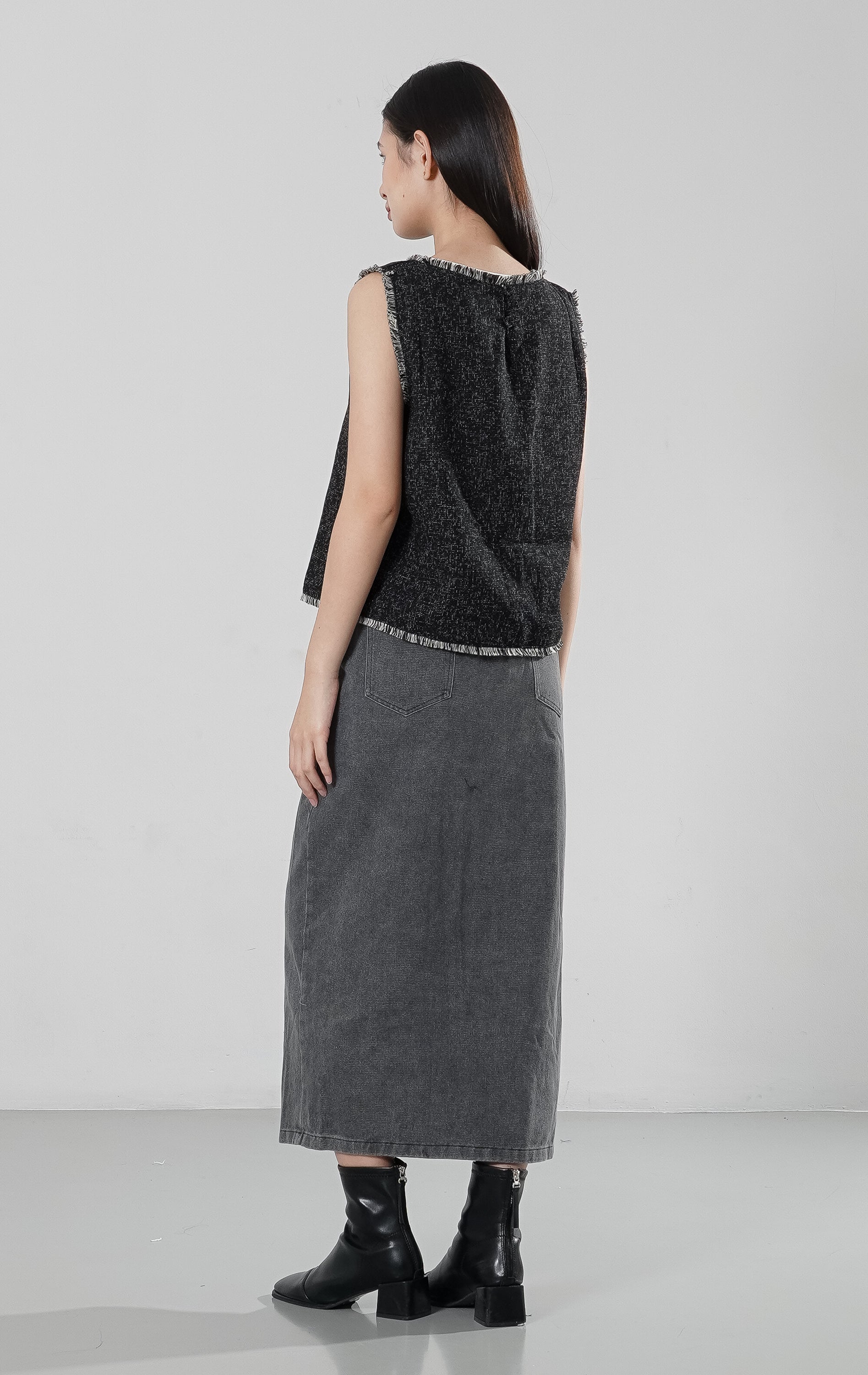 Greeta Top Grey