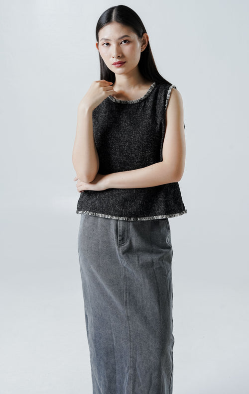 Greeta Top Grey