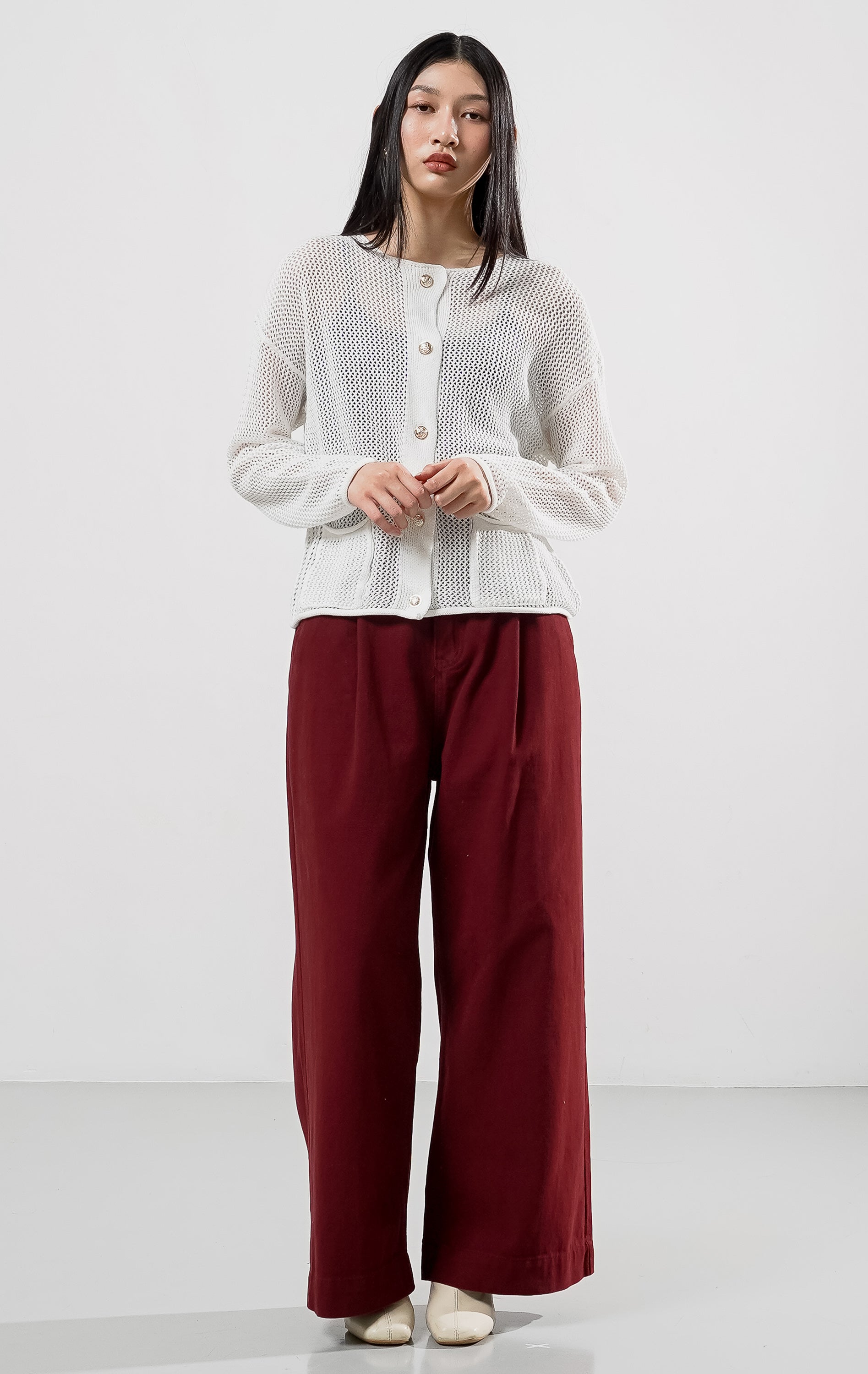 Peonita Top White