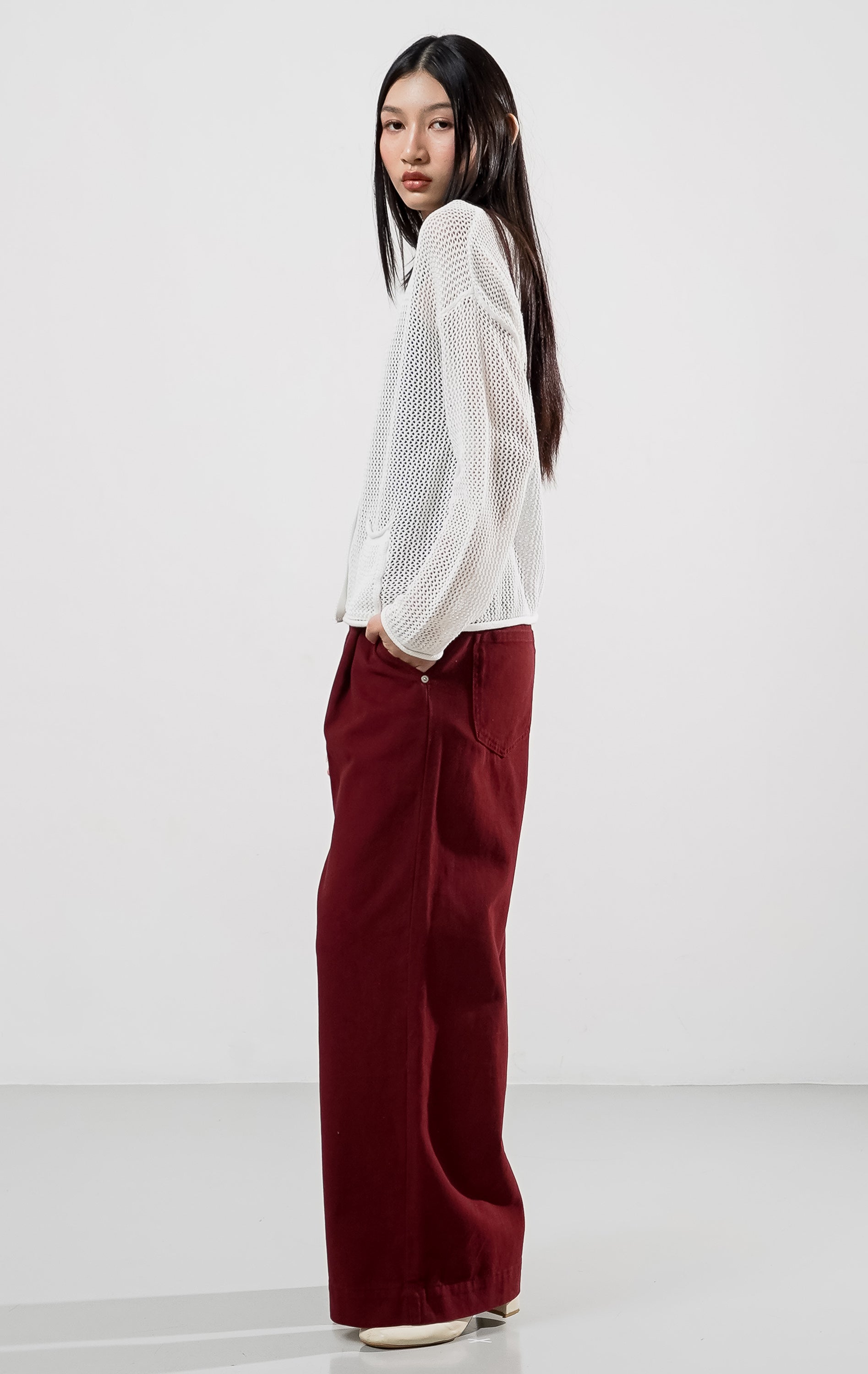 Peonita Top White
