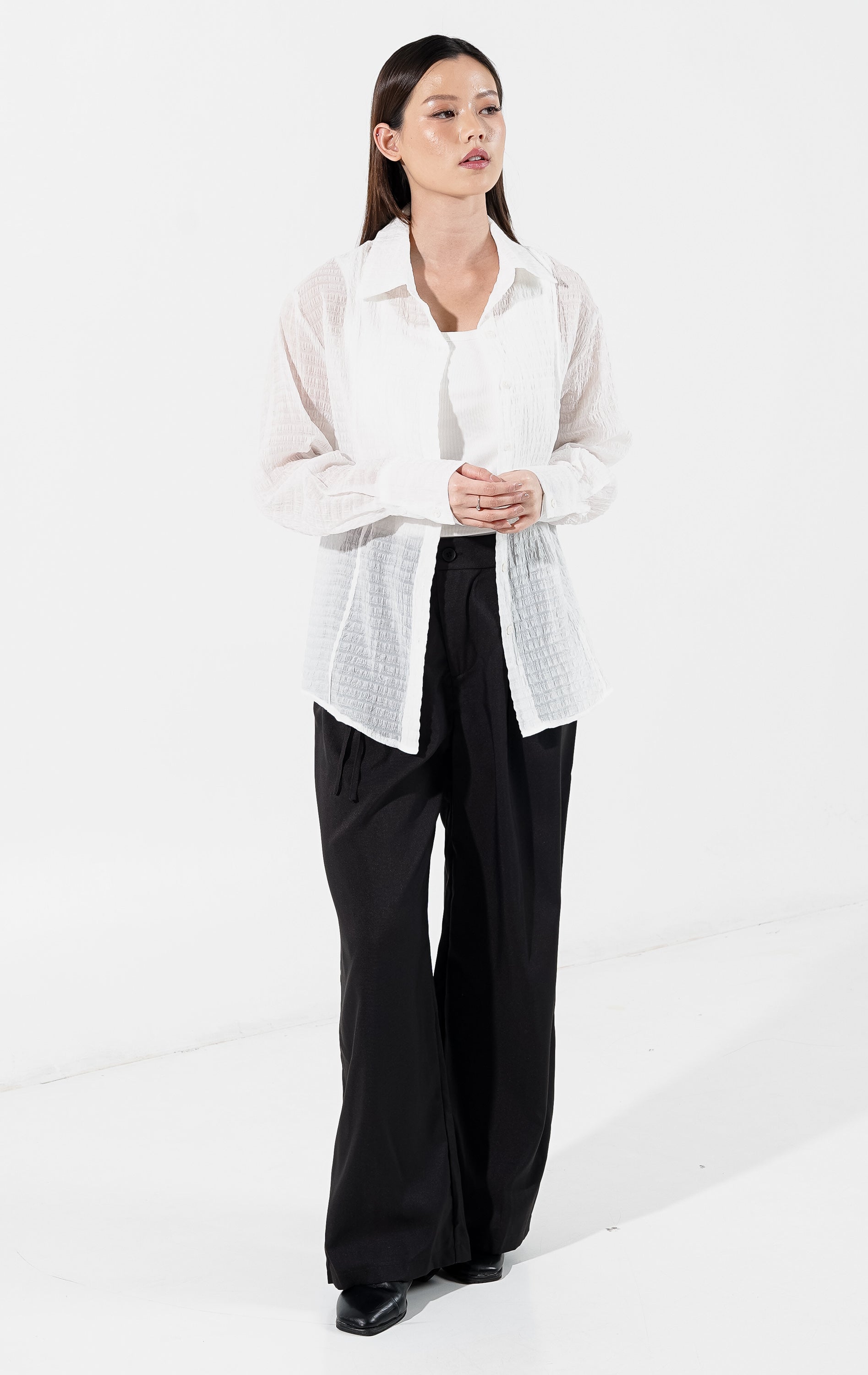 Luizy Top White